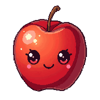 stickersearch 13048 red apple
