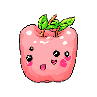 stickersearch 27605 food apple cute kawaii