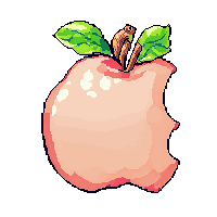 stickersearch 27611 food apple retro 8bit