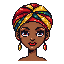 stickersearch 8185 african head wrap