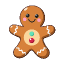 stickersearch 19219 ornament gingerbread large