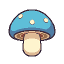 stickersearch 19822 mushroom blue large