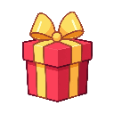 stickersearch 19098 gift gold red large