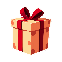 stickersearch 19744 gift red white large