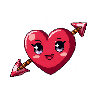 stickersearch 12102 heart with arrow