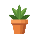 stickersearch 20955 flower pot large