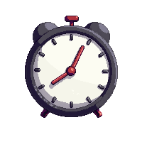 stickersearch 23437 digital clock