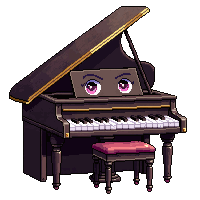 stickersearch 10758 piano music class