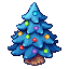 stickersearch 18868 tree fir blue