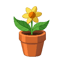 stickersearch 25457 flowerpot