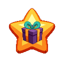 stickersearch 18204 gift star shape large