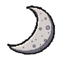 stickersearch 25392 half moon