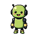 stickersearch 17139 robot green large