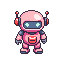 stickersearch 6229 robot pink