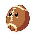 stickersearch 19342 ball football large
