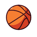 stickersearch 19937 ball basketball large