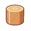 stickersearch 16885 block wood cylinder large