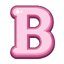 stickersearch 18922 block alphabet b large