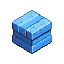 stickersearch 20273 block wood cube blue