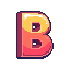stickersearch 6919 block alphabet b