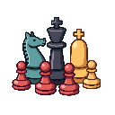 stickersearch 18806 chess set large