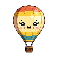 stickersearch 12312 hot air balloon