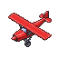 stickersearch 6999 airplane red