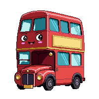 stickersearch 11021 double decker bus