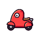 stickersearch 16336 tricycle red large