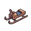 stickersearch 6746 sled wooden