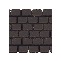 brick tile dark charred burned blackened
