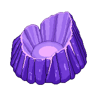 crystal tile purple amethyst faceted surface