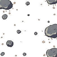 dirt tile pebbles gray brown scattered