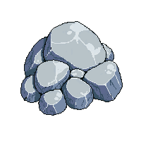 gravel tile gray small loose crushed rock