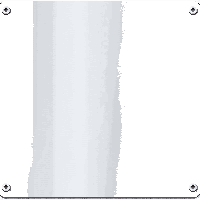 metal tile silver brushed steel flat panel