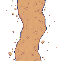 path tile dirt worn brown footpath trail