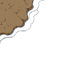 sand tile dark wet shore waterline damp