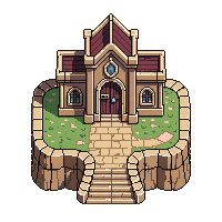 Fantasy Temple — free pixel art sprite from Topdown Buildings Props