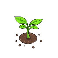 Crop Beet Sprout — free pixel art sprite from Topdown Buildings Props