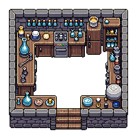 fantasy alchemist shop