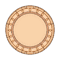 topdown rug oval decorative floor