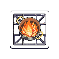 topdown stove cooking pot fire