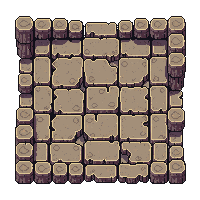 ancient ruins cobblestone floor tile rough irregular