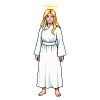 celestial healer divine light restoration magic white robes