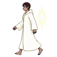 celestial healer divine light restoration magic white robes