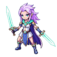 celestial scout glowing daggers light cloak nimble casting