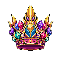 dragon hoard jeweled crown legendary glowing divine radiant