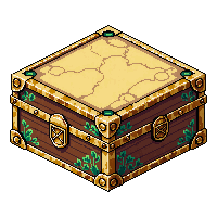 dragon hoard treasure map golden ornate scroll jeweled case