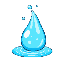 elemental familiar water wisp idle floating shimmering