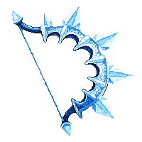 enchanted bow ice enchantment frozen limbs frost string icy